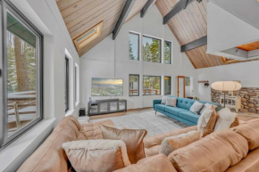 Tahoe City Vacation Rental with Fireplace and Deck